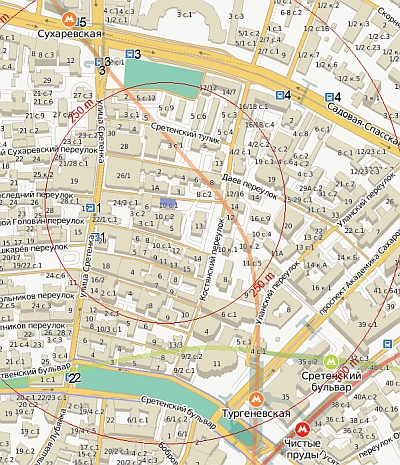 Адрес журнала Радио (www.moscowmap.ru)