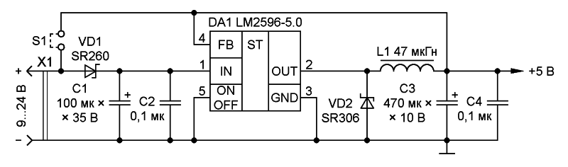 DC-DC для платы 3.19